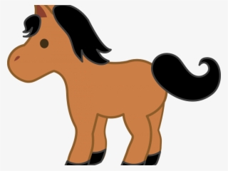 Smarties Clipart Brown - Horse Cute Clip Art #5869357