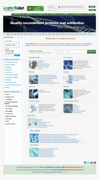 Creative Biomart Competitors, Revenue And Employees - World Wide Web #5872294