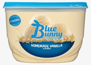 Blue Bunny Homemade Vanilla Ice Cream #5872506