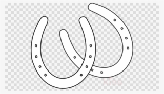 Double Horseshoe Clipart Horseshoe Clip Art - Clip Art Horse Shoes #5874309