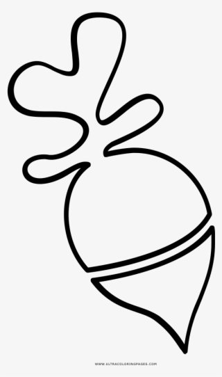 Radish Coloring Page - Drawing #5875646