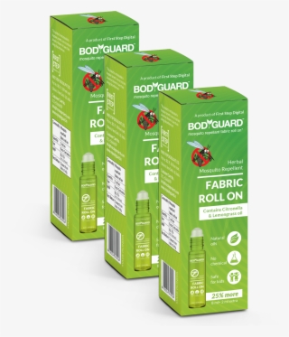 Bodyguard Herbal Fabric Roll On With Citronella & Lemongrass - Lemongrass Packing #5876619