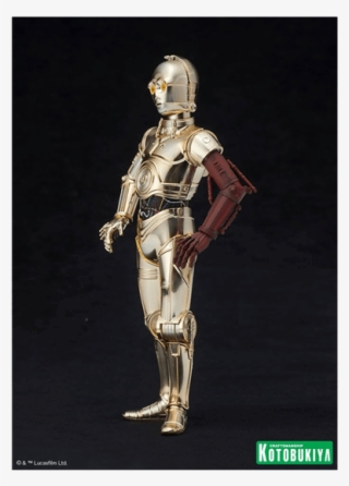 C 3po, R2 D2 And Bb 8 1/10 Scale Artfx Kotobukiya Statues - Star Wars Artfx+ R2-d2 & C-3po With Bb-8 #5876960