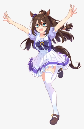 She's A Bright, Lively, Cheerful Girl - ウマ 娘 エル コンドル パサー マスク #5877209