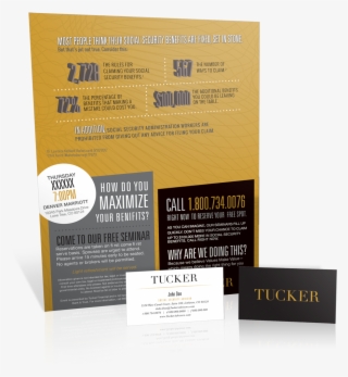Under The “tucker” Umbrella There Were Many Websites - Brochure #5877481