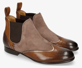 Ankle Boots Sally 19 Mid Brown Tan Nappa Aztek Bronze - Shoe #5877868