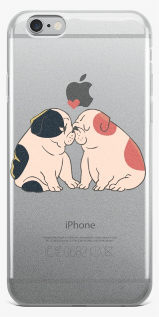 English Bulldog Kisses Iphone Case - English Bulldog Kisses Tote Bag - 16" X 16" By Huebucket #5878446