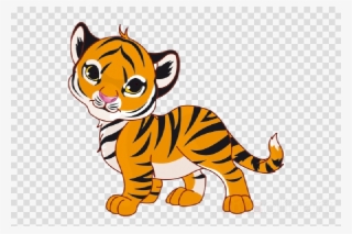 Baby Tiger Cartoon Clipart Tiger Stock Photography - Drawings Of Baby Tiger #5878597