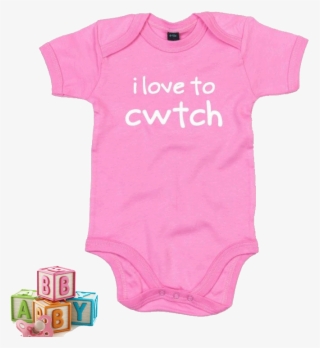 I Love To Cwtch - Baby Grow Transparent #5878772