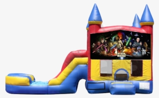 Combo Castle Slide Star Wars - Star Wars Saga Poster 24x36 #5879463