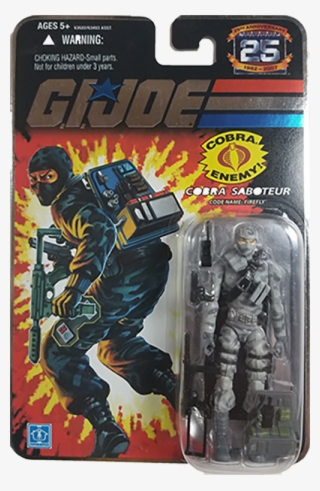 Joe 25th Anniversary Action Figure - Gi Joe 25th Anniversary Wave 3 Firefly #5880446