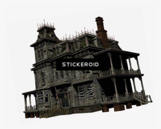 House Haunted House Stock By - Halloween House Png #5881806