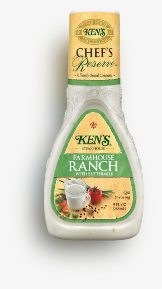 Chef's Reserve Farmhouse Ranch With Buttermilk - Ken's Steakhouse Farmhouse Ranch With Buttermilk Dressing #5883783