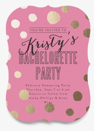 Kristy's Bachelorette Party - Polka Dot #5883941