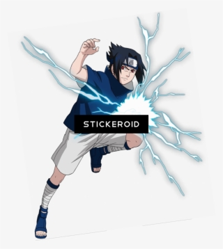 Uchiha Sasuke Anime - Sasuke Con El Chidori #5885201
