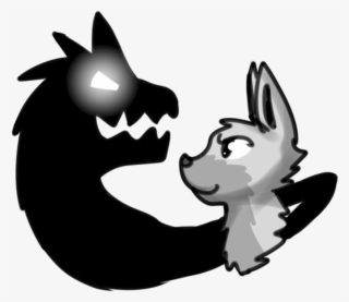 Shadow Of Evil Png Svg Black And White Stock - Shadow Wolf Evil #5885760