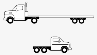 Flat Bed Truck Png #5886656