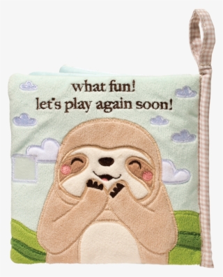 Douglas Baby Sloth Soft Activity Book #5886884