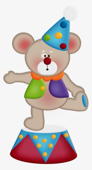 Minus Circus Clown, Circus Theme, Circus Birthday, - Circus Bear Clip Art #5887251