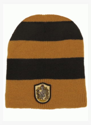 Harry Potter Hufflepuff House Slouch Beanie Cap At - Harry Potter - Hufflepuff Slouch Beanie #5887597