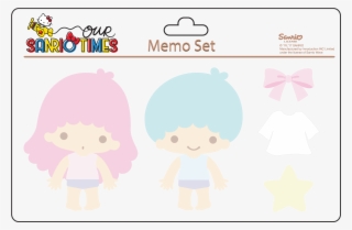 公仔紙便利貼套裝 Little Twin Stars - Cartoon #5888506