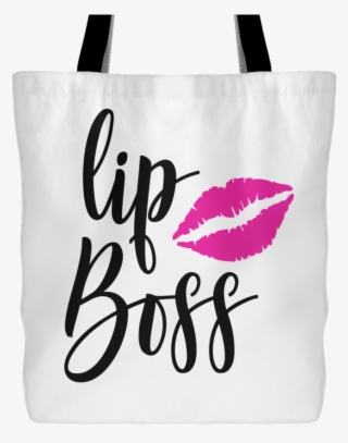 Lipboss Canvas Tote Shopping Bag - Lip Boss #5889622