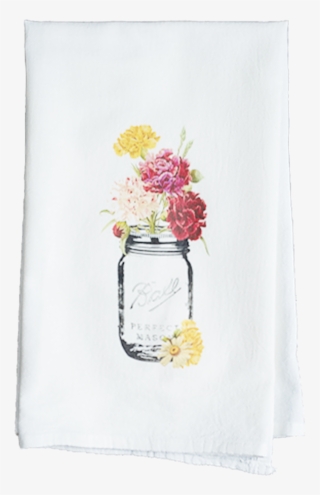 Floral Mason Jar - Bouquet #5889848