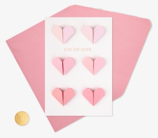 Paper Hearts French-language Valentine's Day - Heart #5890011