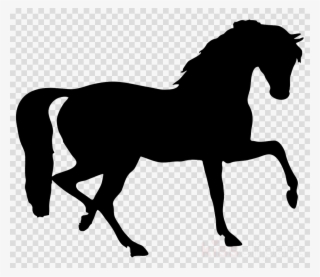 Animal Silhouettes Horse Clipart Horse Animal Silhouettes - Daryl The Pony Of Love #5891618