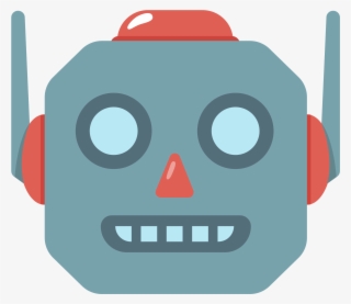 Open - Robot Emoji Png #5891764
