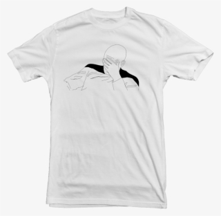 Star Trek T-shirt Face Palm - Cartoon #5892333