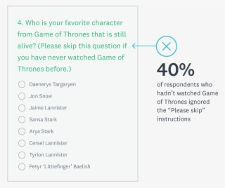 Question With Skip Instructions - Data #5893508