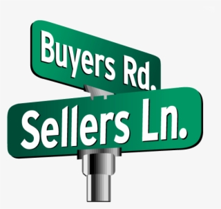Buyers-sellers Street Sign - Selling Real Estate #5894336