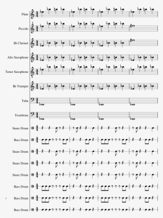 Sample Sheet Music 2 Of 5 Pages - Sunstroke Project Hey Mamma Alto Sax #5894715