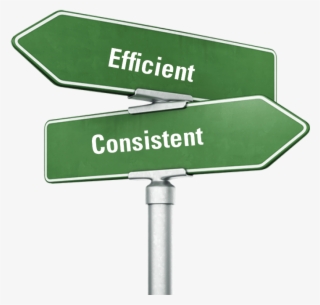 We Offer Efficient And Consistent Shipping - North And South Sign #5894944