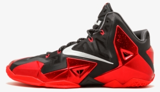 Back Nike Lebron 11 Away - Basketball Shoes #5895119