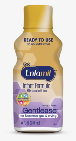 Enfamil Gentlease Neuropro Baby Formula, 2 Fl Oz Nursette - Enfamil Gentlease Ready To Use #5896313