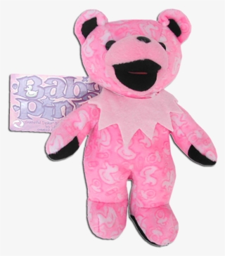 Grateful Dead Baby Pink Bean Bear - Grateful Dead #5897217