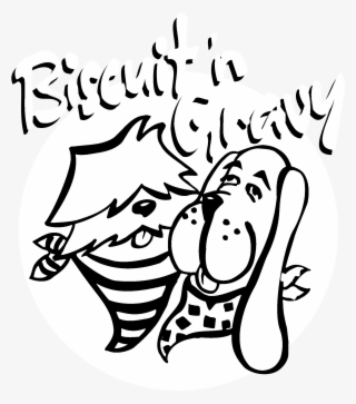 Biscuit 'n Gravy Logo Black And White - Portable Network Graphics #5898982