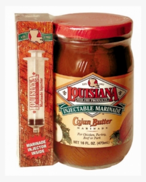 Louisiana Fish Fry Injectable Cajun Butter Marinade - La Fish Fry Injectable Marinade #590316