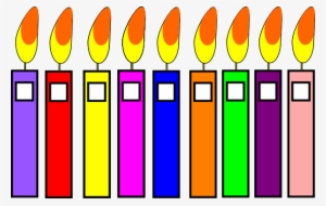 Candle Clipart Printable Birthday - Clip Art #591242