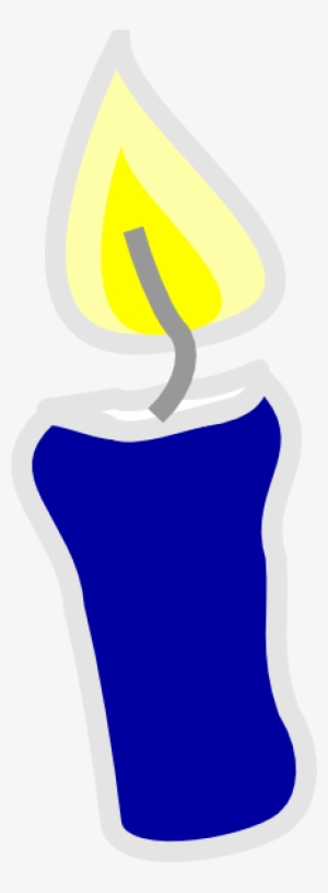 Birthday Candle Svg Clip Arts 216 X 587 Px #591470