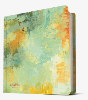 Hardcover, Spring Palette - Message Canvas Bible: Coloring And Journaling #591956