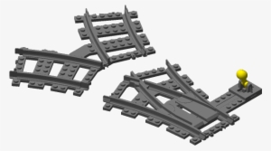 The Wye Switch Is Modular So Parts Can Be Used To Build - Lego Tracks Switches #592090