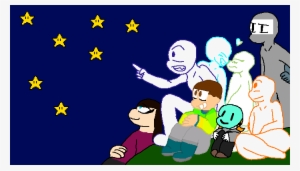 Night Sky - Cartoon #592143