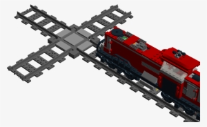 Train Track X-cross - Track #592215