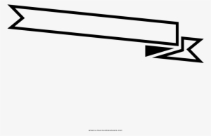 Ribbon Banner Coloring Page - Ribbon #592310