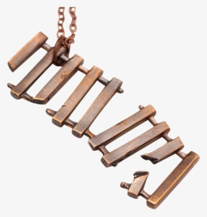 The Wrong Side Of The Tracks Train Track Necklace Railroad - Omega Seamaster Cal 552 Ref 14700 #592411 The Wrong Side Of The Tracks Train Track Necklace Railroad - Omega Seamaster Cal 552 Ref 14700 #592411