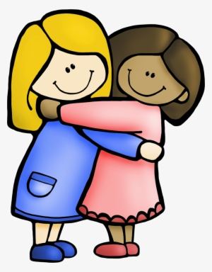 Pictures Of Best Friends Clipart - Clip Art #592638