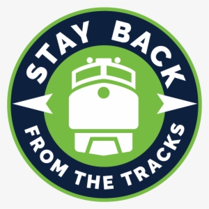 Logo For Stay Back From The Tracks Safety Campaign - Boston Bruins #592860